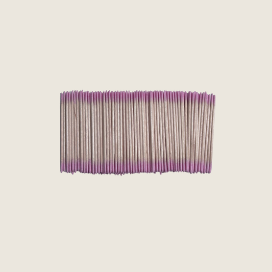 Microisopos de madera (doble punta) 200pcs